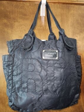 Marc by Marc Jacobs Black Quilted Tote Bag